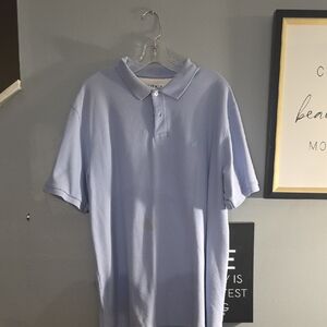 Men's Classic Blue Polo Shirt
